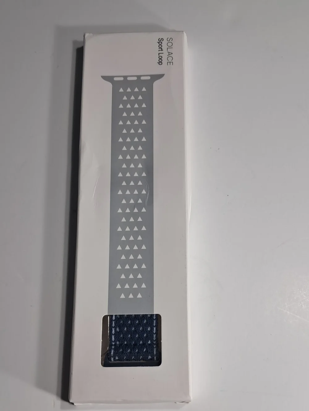 Solace Sport Loop for Apple Smart Watch - Blue/White
